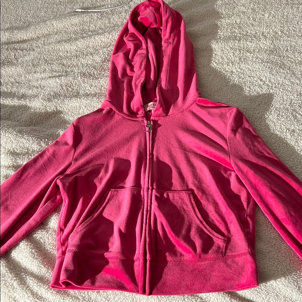 Juicy Couture Pink Hoodie Sweater